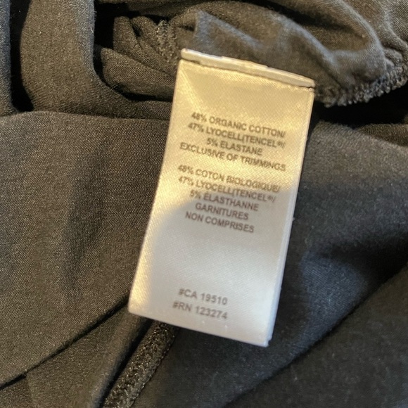 LOLË Black Sleeveless waist Ruched Dress size M - Picture 3 of 10